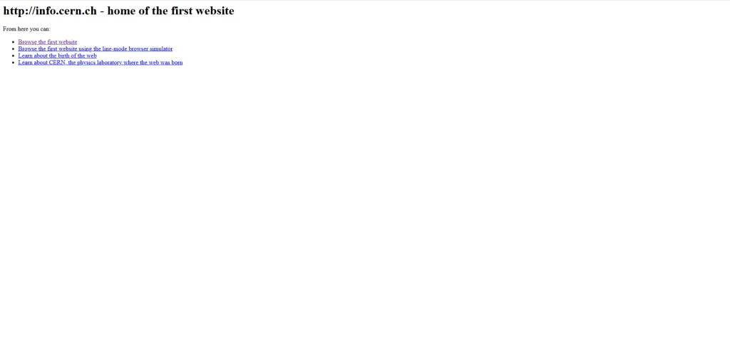 Info.cern.ch