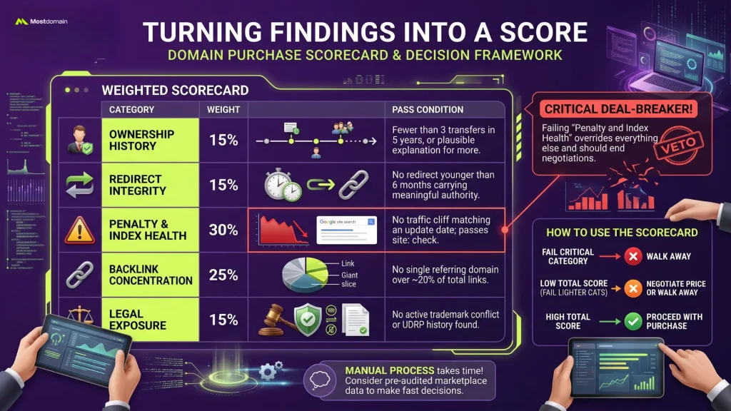 Turning Findings Into a Score
