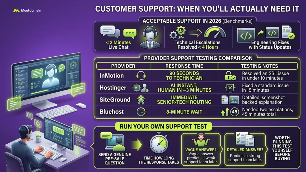 Customer Support: When You'll Actually Need It