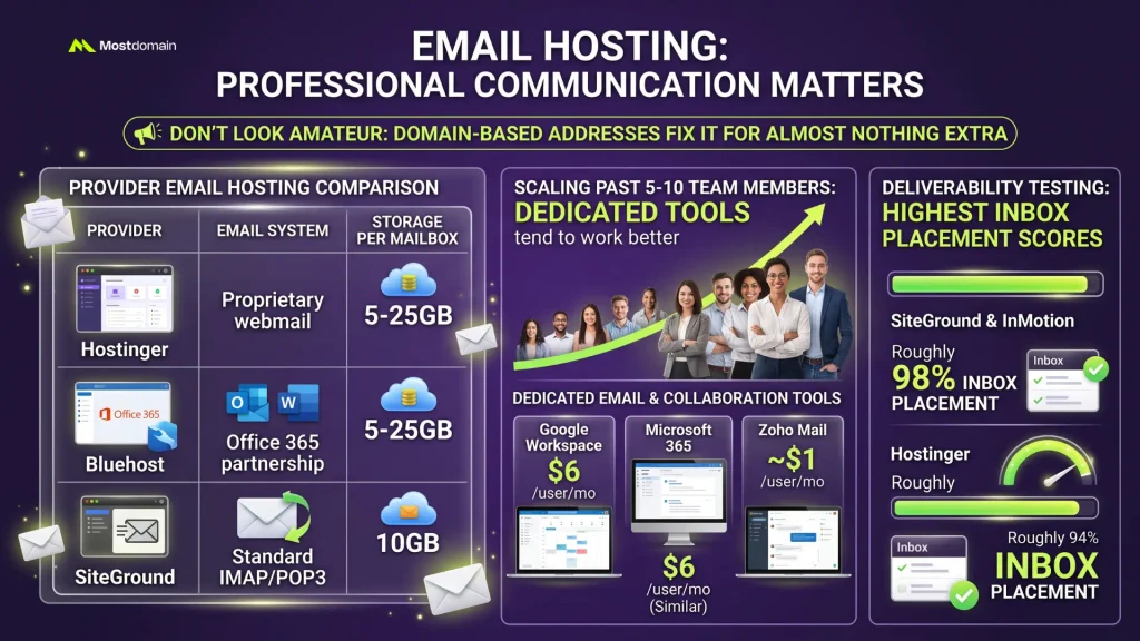 Email Hosting: Professional Communication Matters
