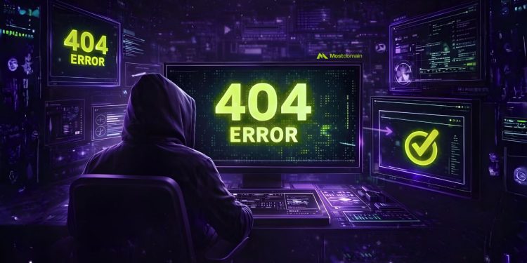 mostdomain 404 error seo