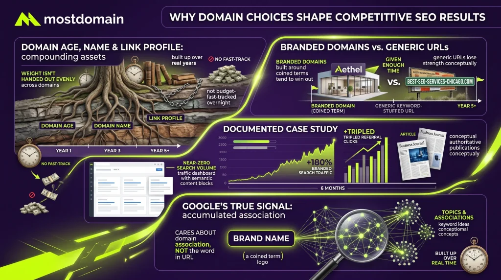Why Domain Choices Shape Competitive SEO Results
