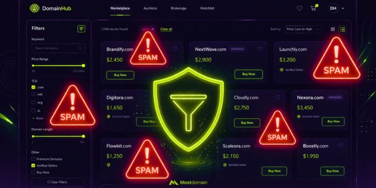 Mostdomain How to Avoid Spam Domains When Buying from a Domain Marketplace (rev)