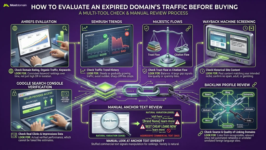How to Evaluate an Expired Domain's Traffic Before Buying
