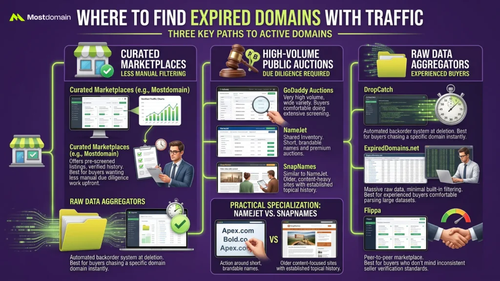 Where to Find Expired Domains with Traffic