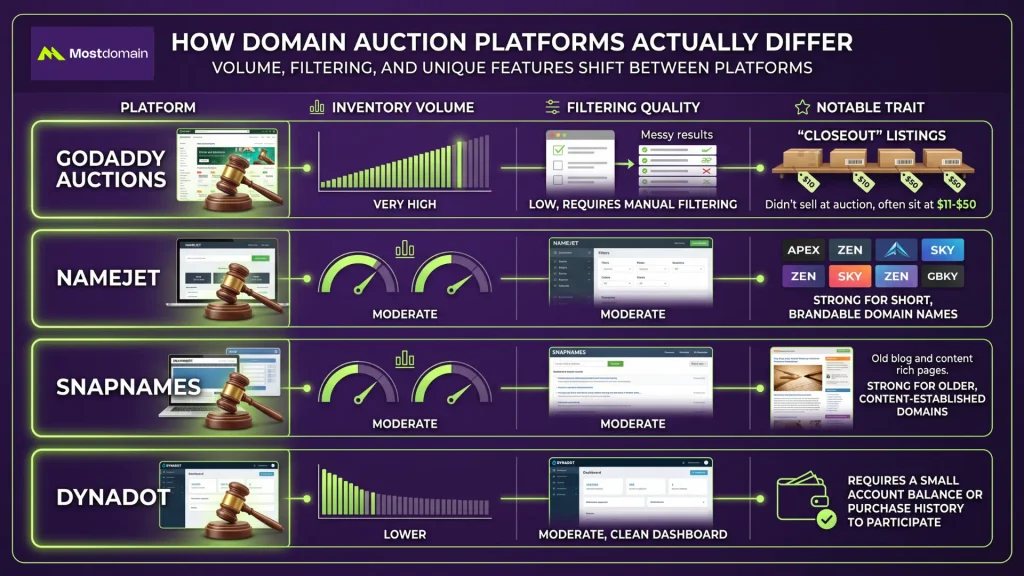 How Auction Platforms Actually Differ