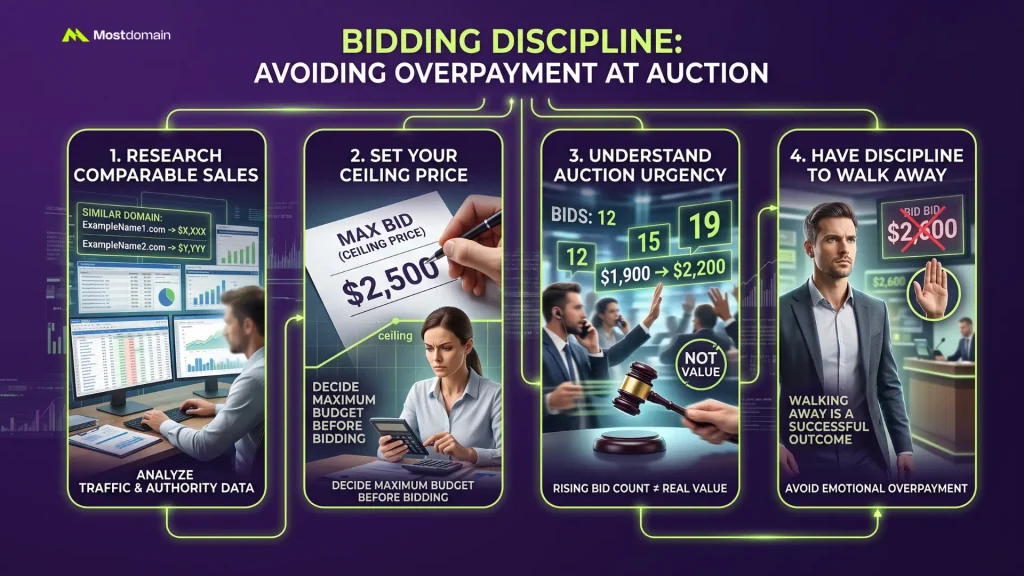 Bidding Discipline: Avoiding Overpayment at Auction