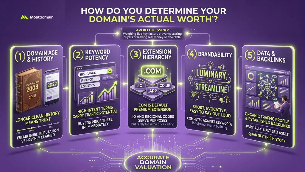 How Do You Determine What Your Domain Is Actually Worth?