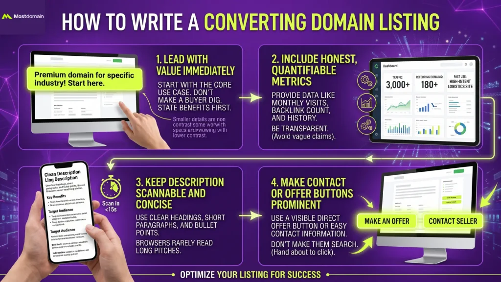 How to Write a Listing That Actually Converts