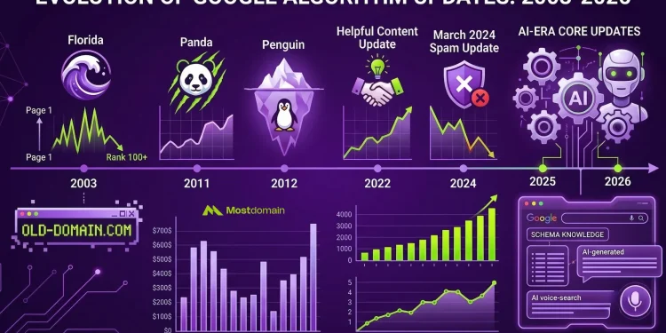Google Update History