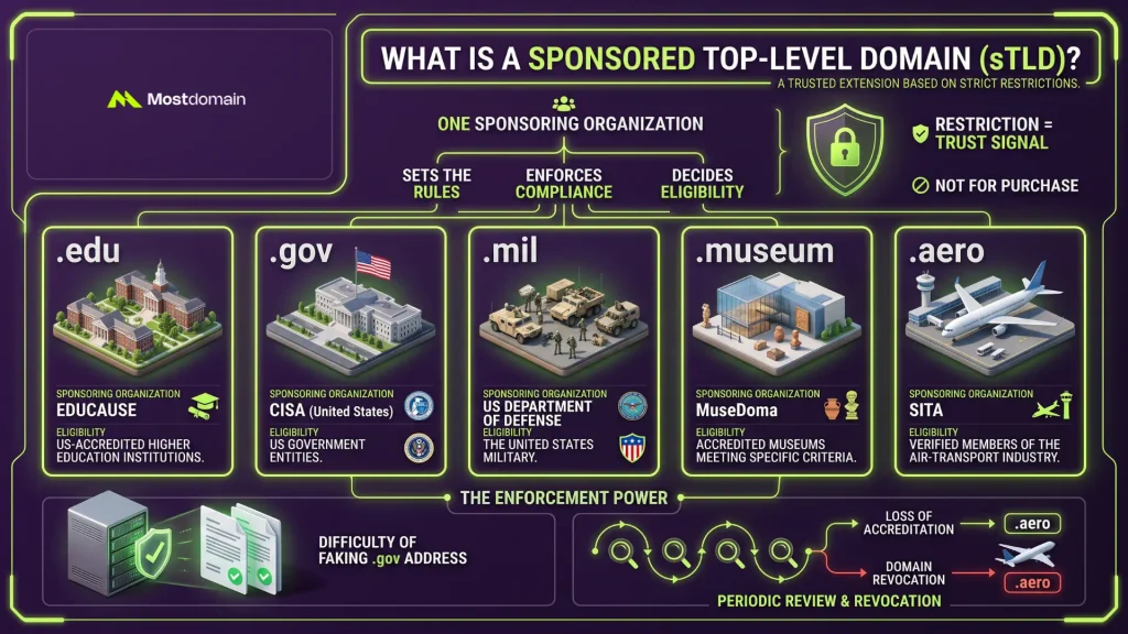 What Is a Sponsored Top-Level Domain (sTLD)?
