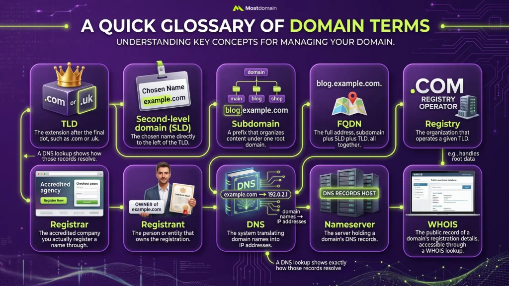 A Quick Glossary of Domain Terms