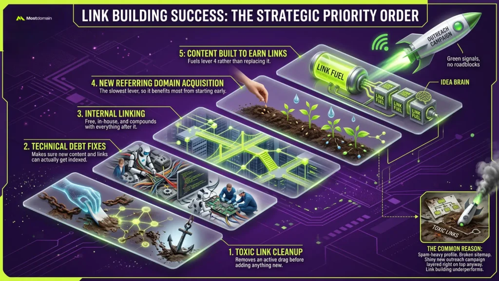 Link Building Priority Order
