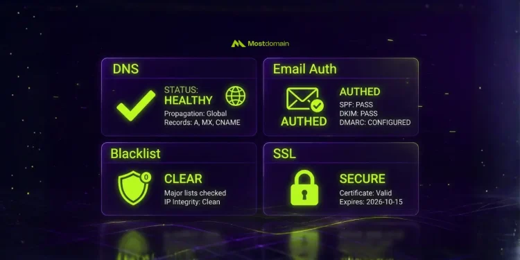 How to Check Domain Health