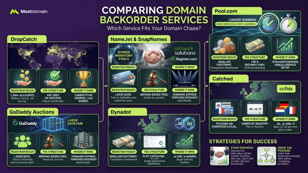 Comparing Backorder Services