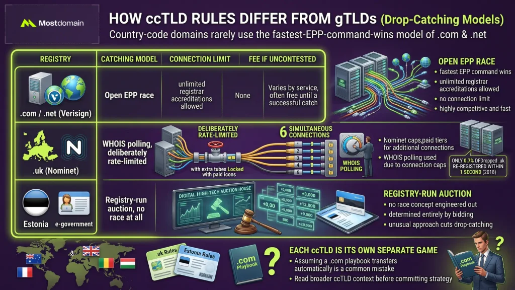 How ccTLD Rules Differ From gTLDs