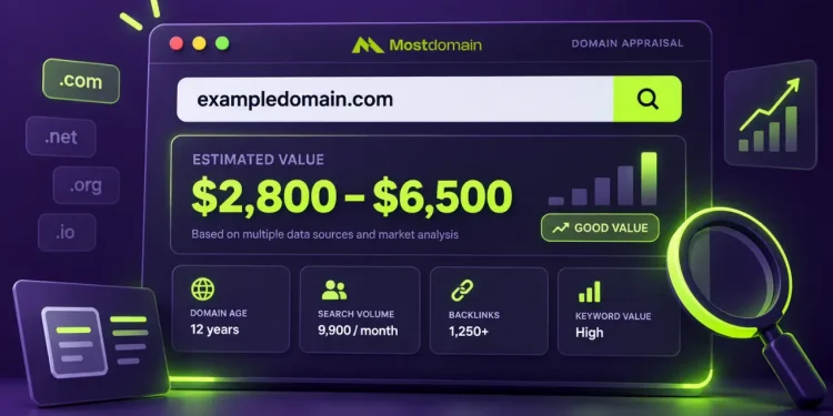 How Much Is My Domain Name Worth