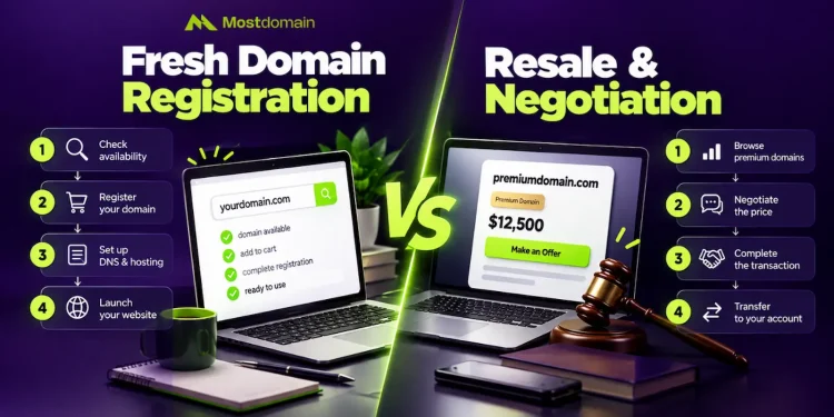 Primary Market vs Aftermarket Domains