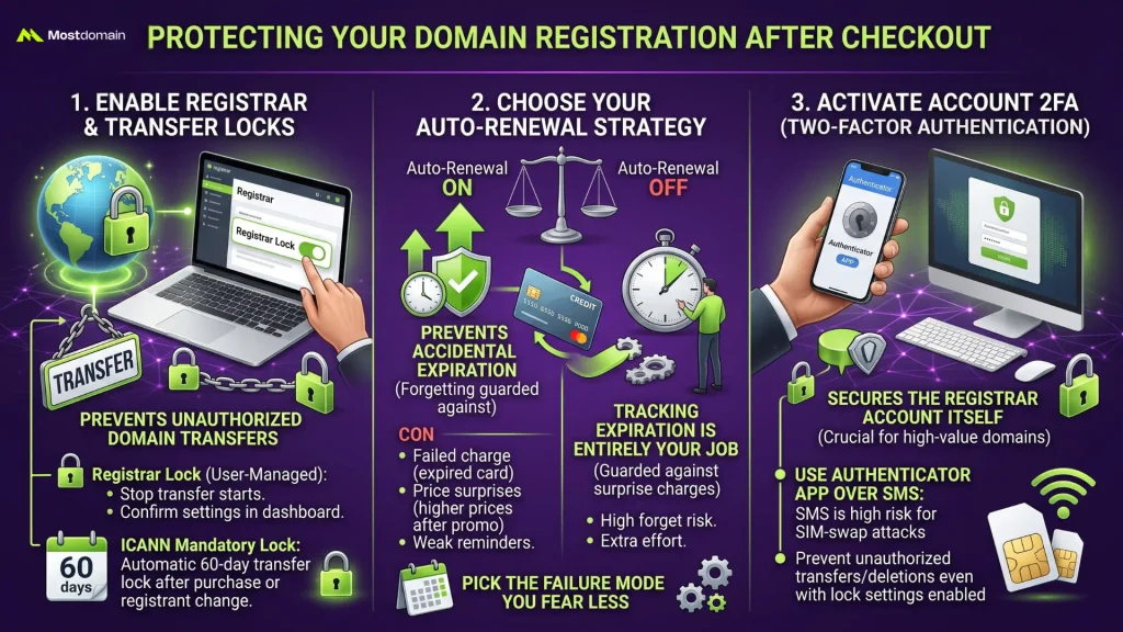 Protecting Your Domain Registration After Checkout