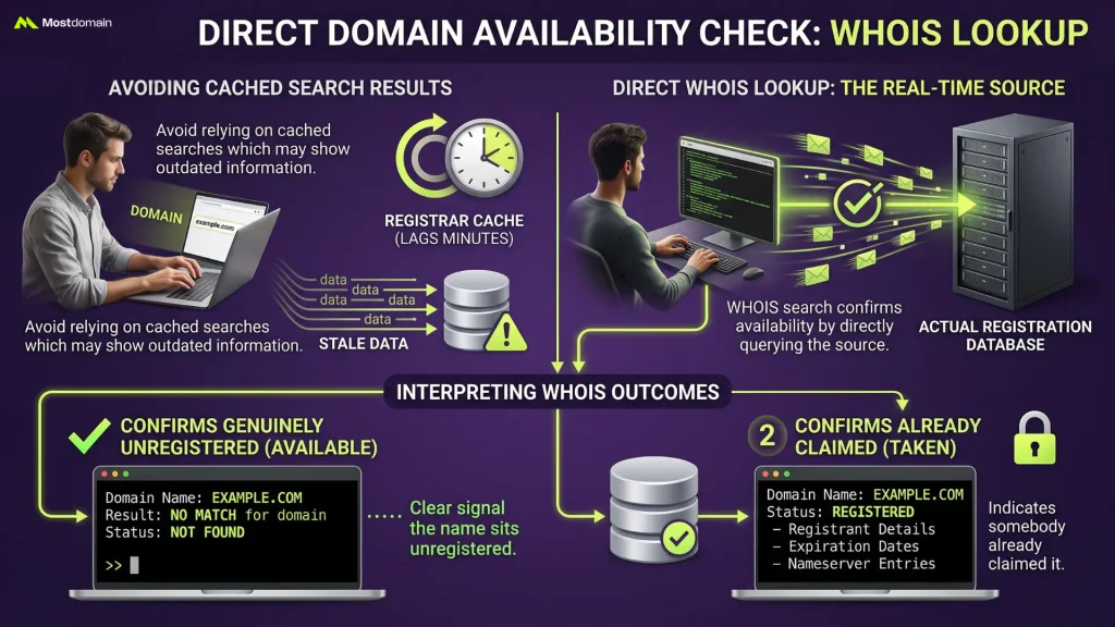 Double-Checking With a WHOIS Lookup
