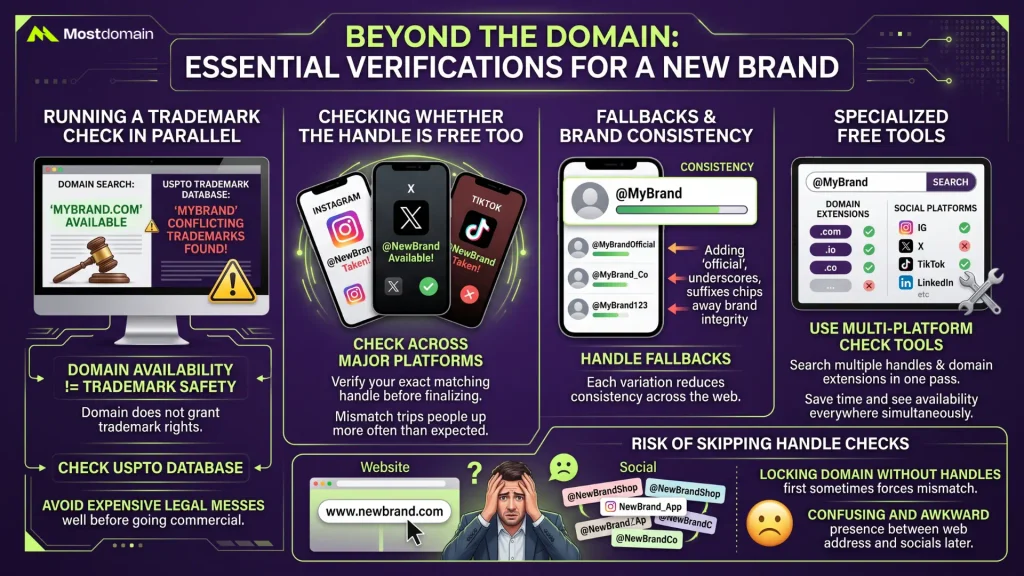 What a New Brand Needs to Verify Beyond the Domain