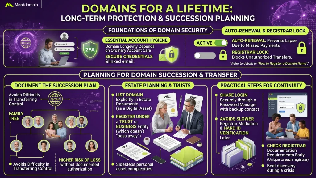 Protecting a Domain You Intend to Keep Forever