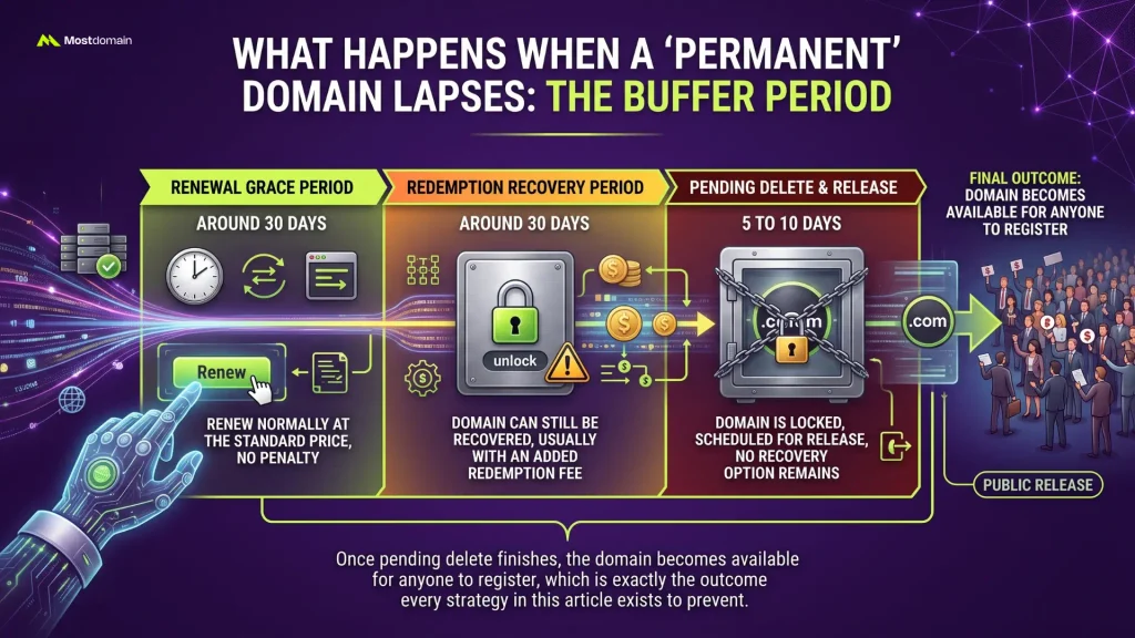 What Happens If a "Permanent" Domain Lapses Anyway