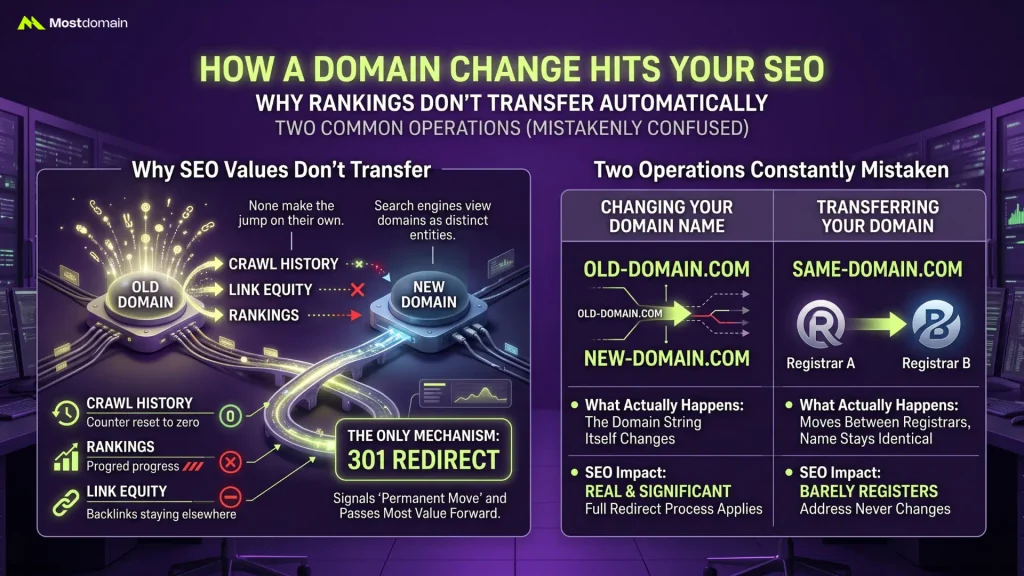 How a Domain Change Actually Hits Your SEO