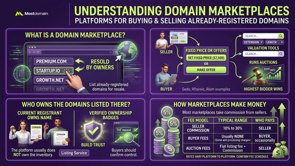 What Is a Domain Marketplace?