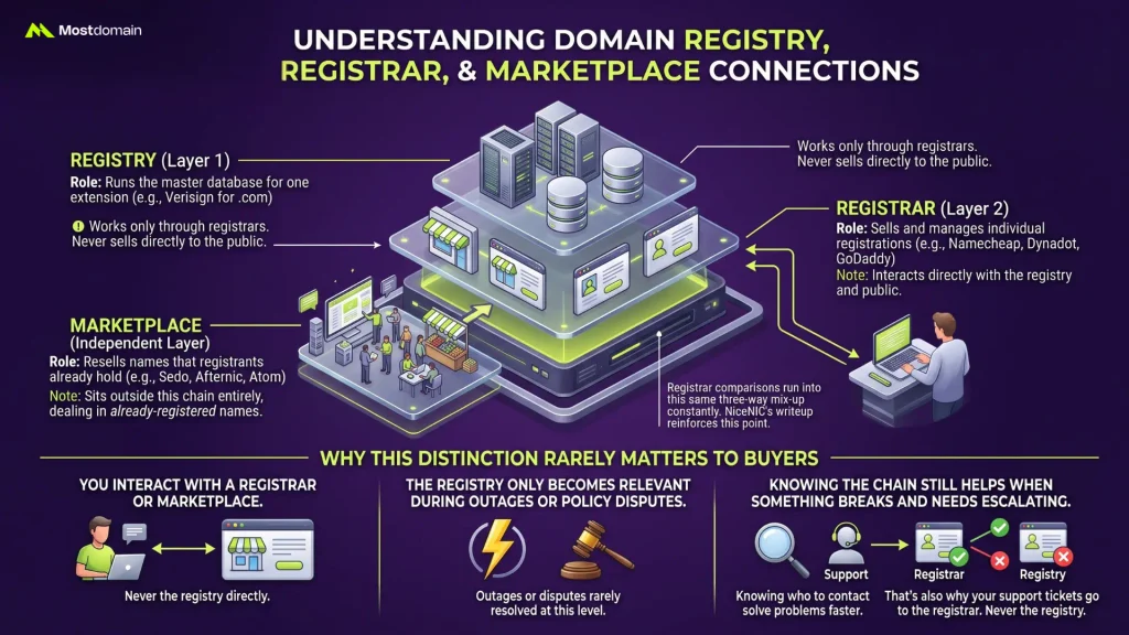 Where Does the Domain Registry Fit In?