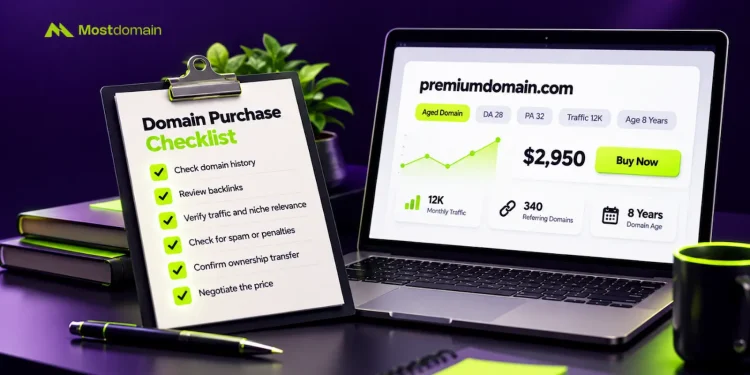 Domain Buying Checklist