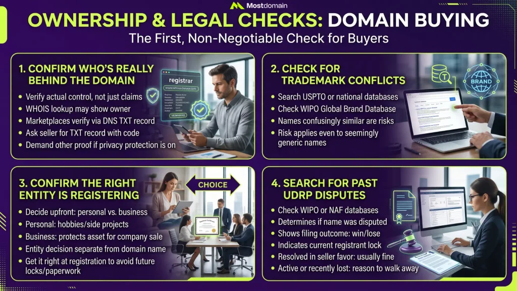 Ownership and Legal Checks