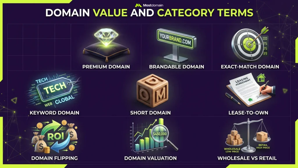 Domain Value and Category Terms