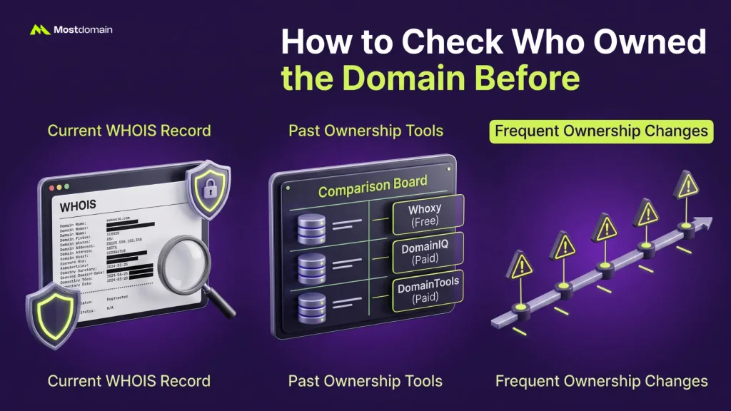 How to Check Who Owned the Domain Before