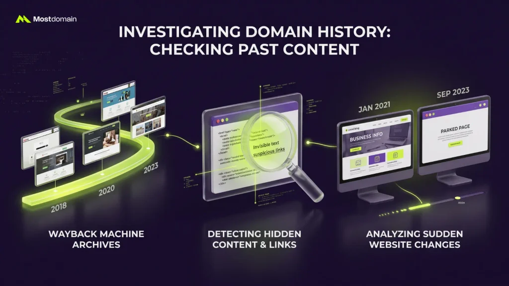 How to Check a Domain's Past Content