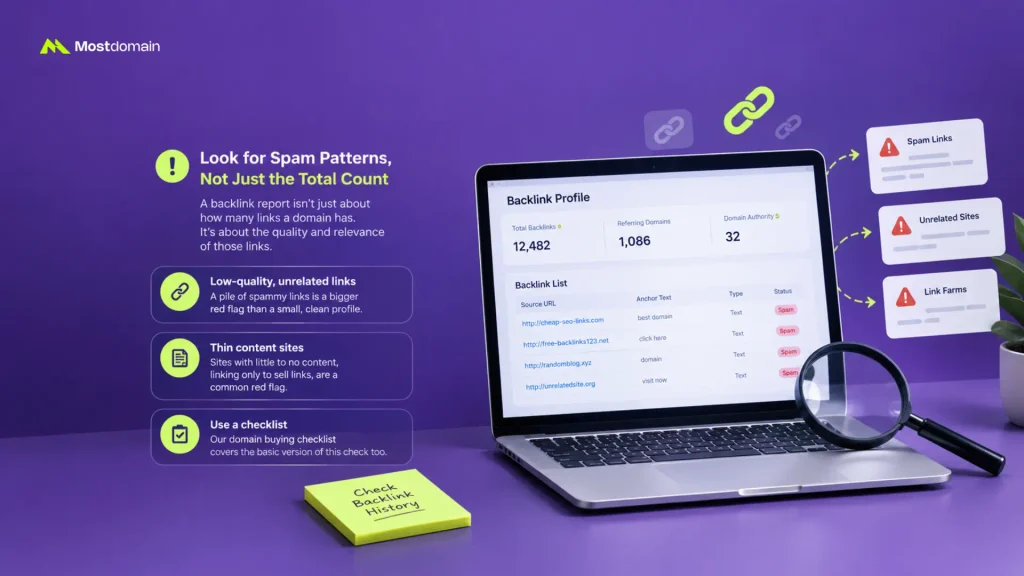 How to Check a Domain's Backlink History