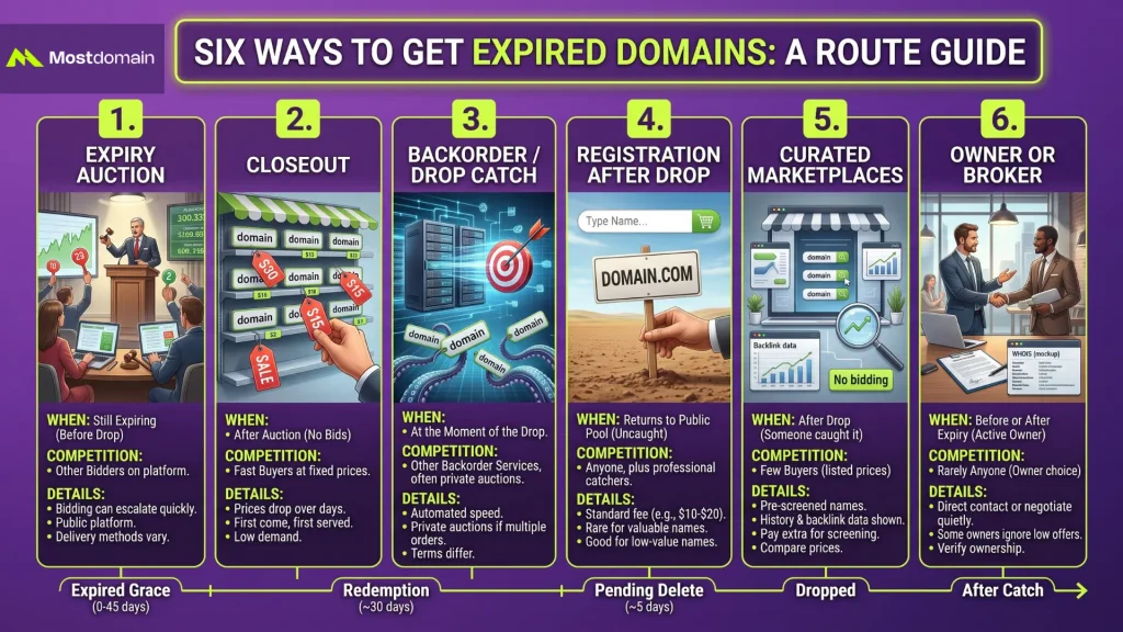 How to Get Expired Domains