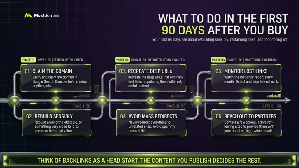 What to Do in the First 90 Days After You Buy