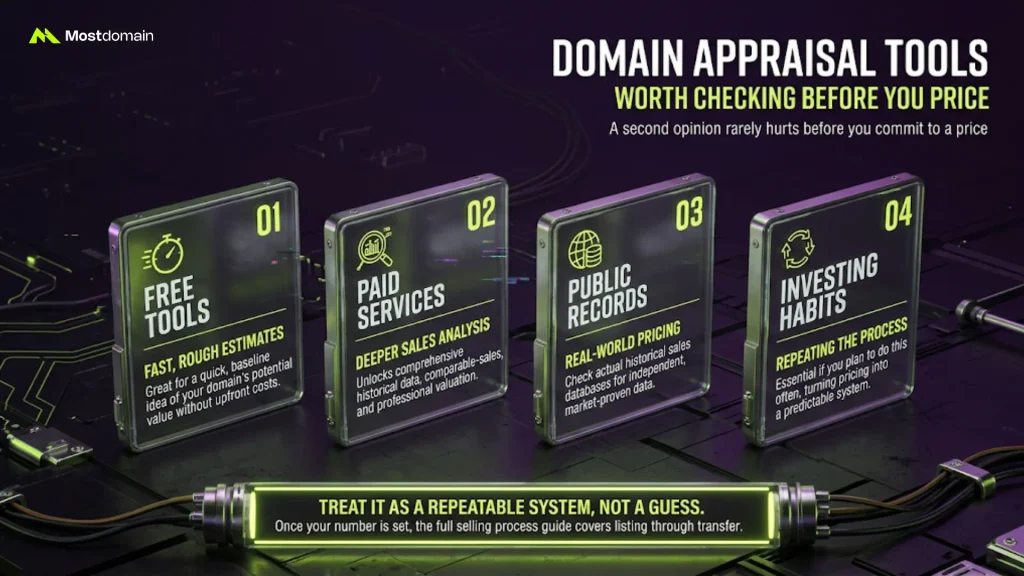 Domain Appraisal Tools Worth Checking Before You Price