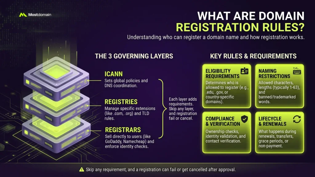 What Are Domain Registration Rules?