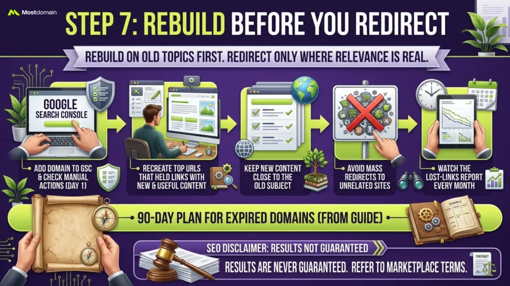 Step 7: Rebuild Before You Redirect