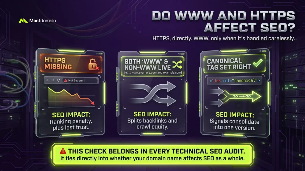 Do WWW and HTTPS Affect SEO?