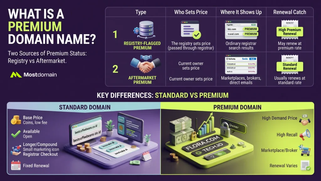What Is a Premium Domain Name?