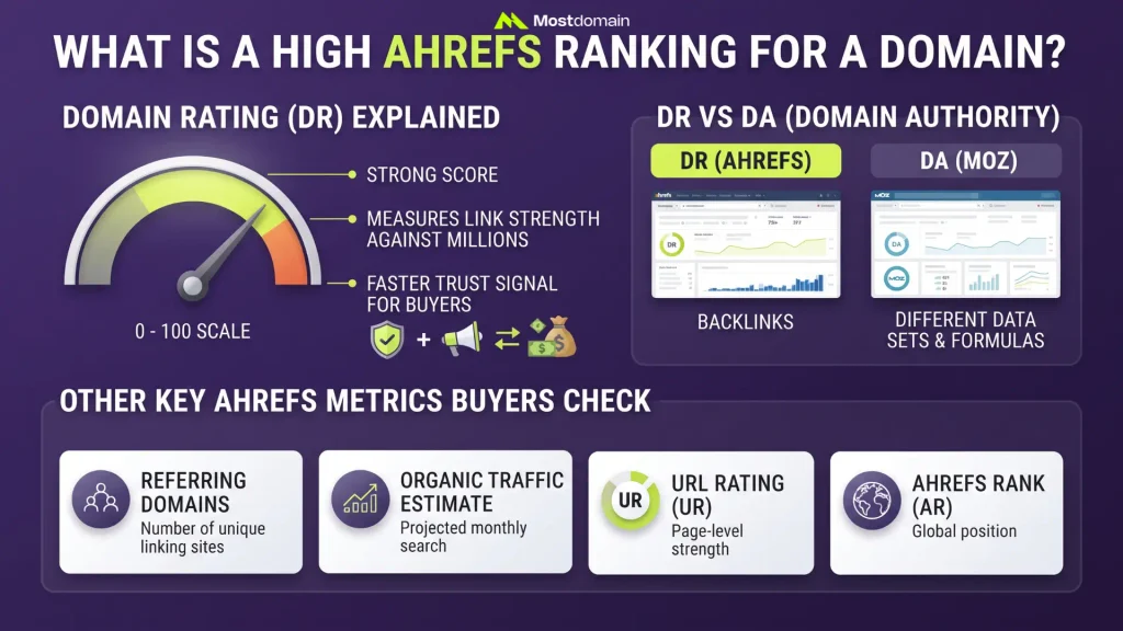 What Is a High Ahrefs Ranking for a Domain?