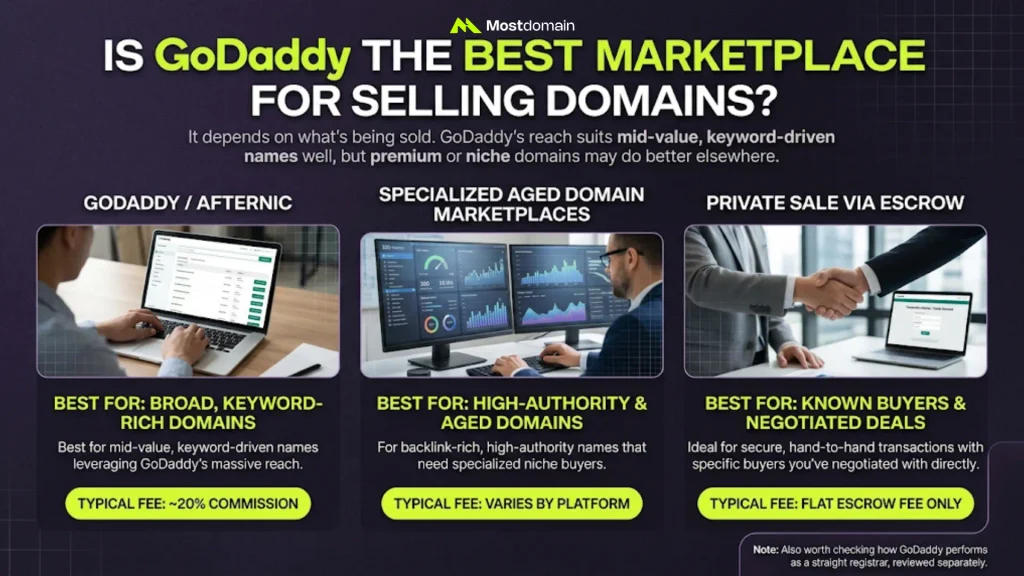Is GoDaddy the Best Marketplace for Selling Domains?